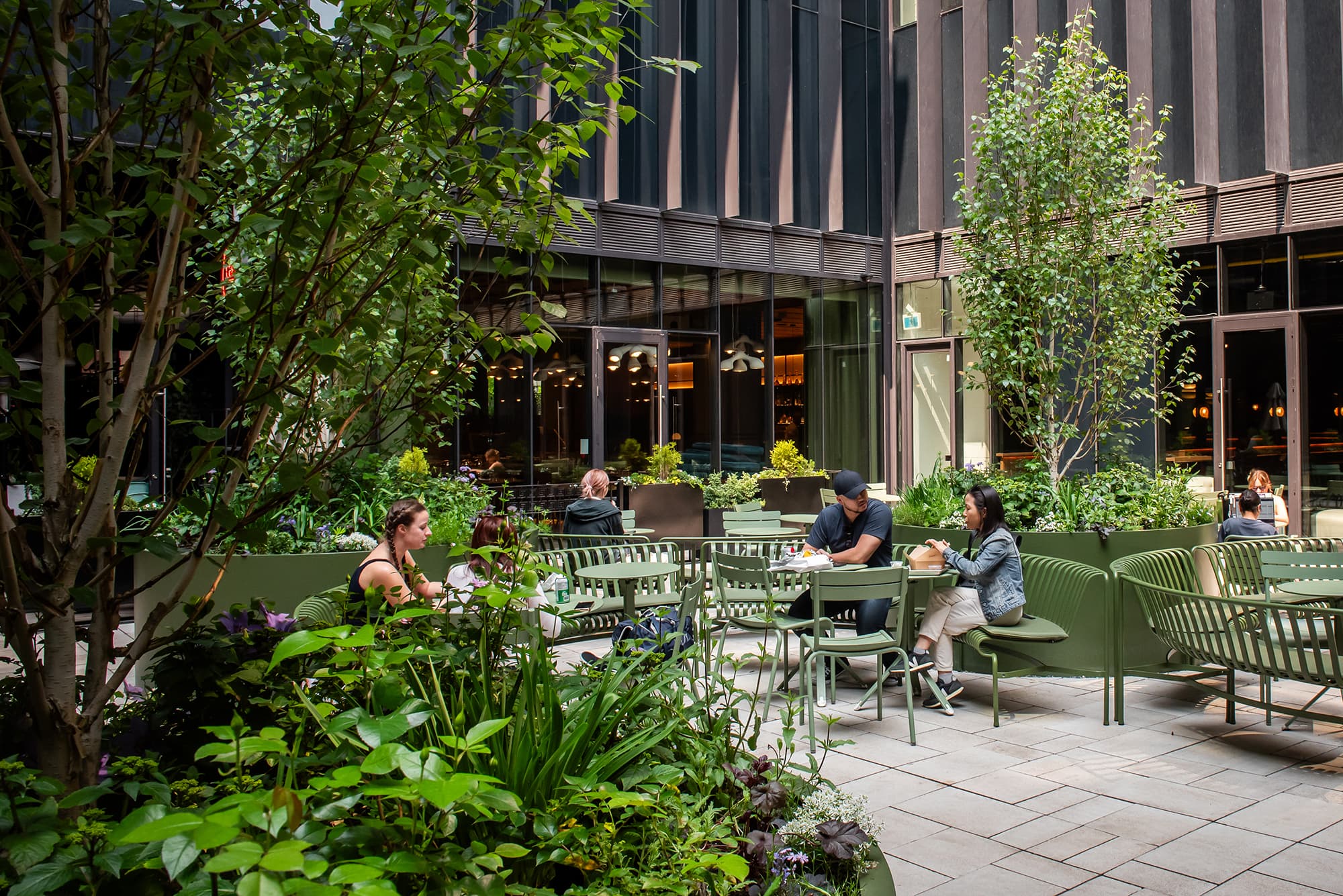 courtyard patio