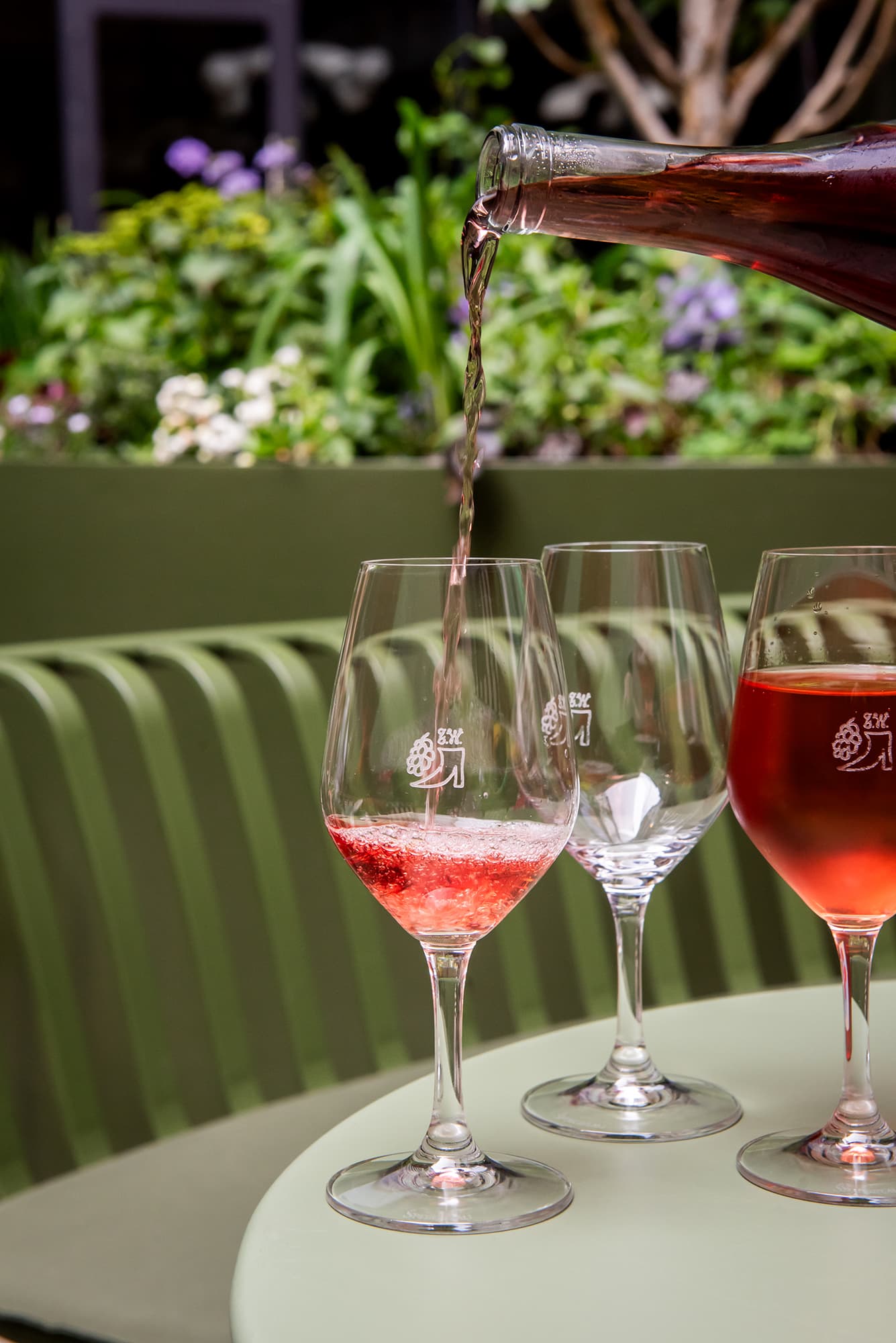wine glasses