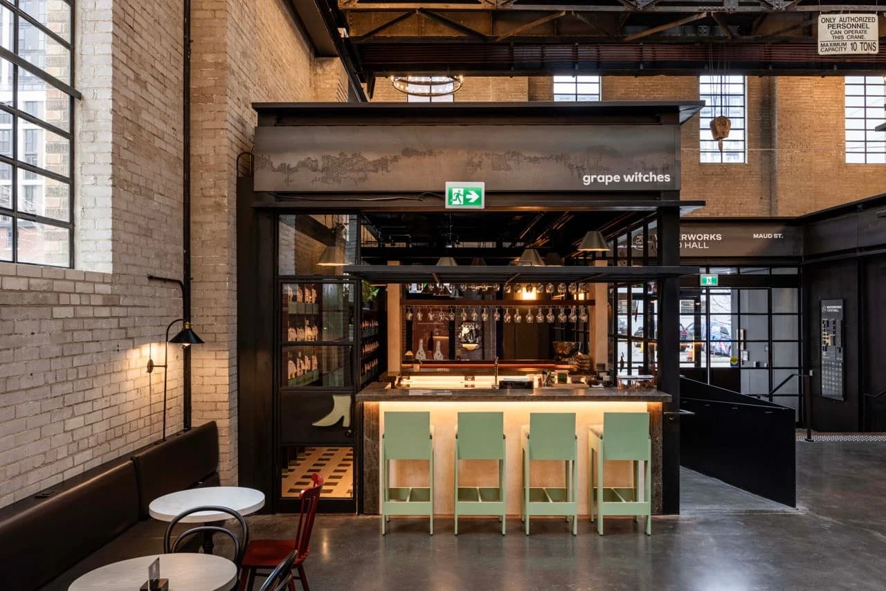 Grape Witches at Waterworks Food Hall